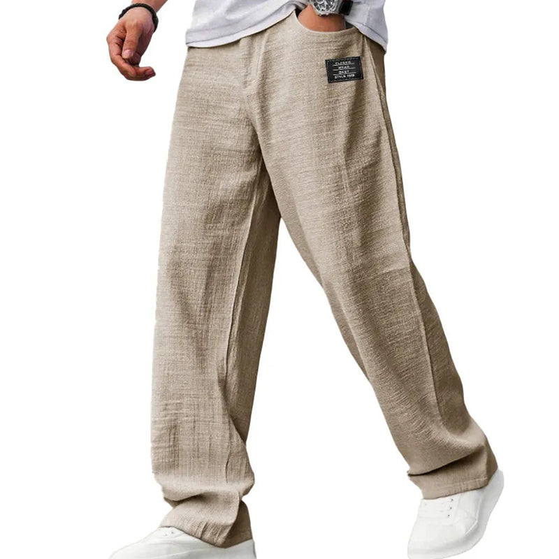 Gary | Lightweight Straight-Leg Trousers