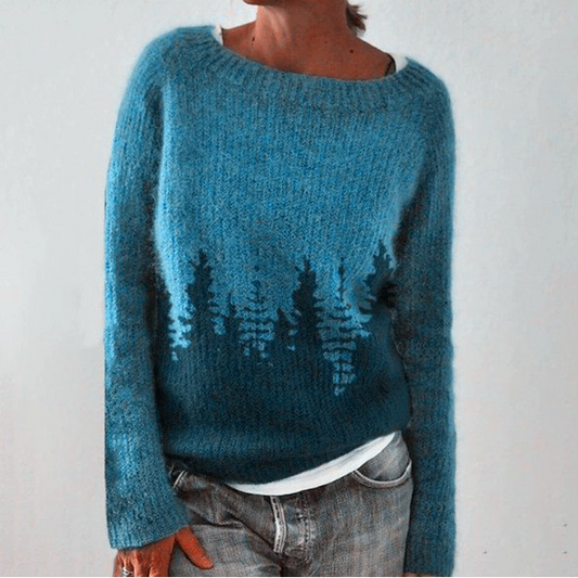Dania | Retro Scandinavian Knitted Sweater
