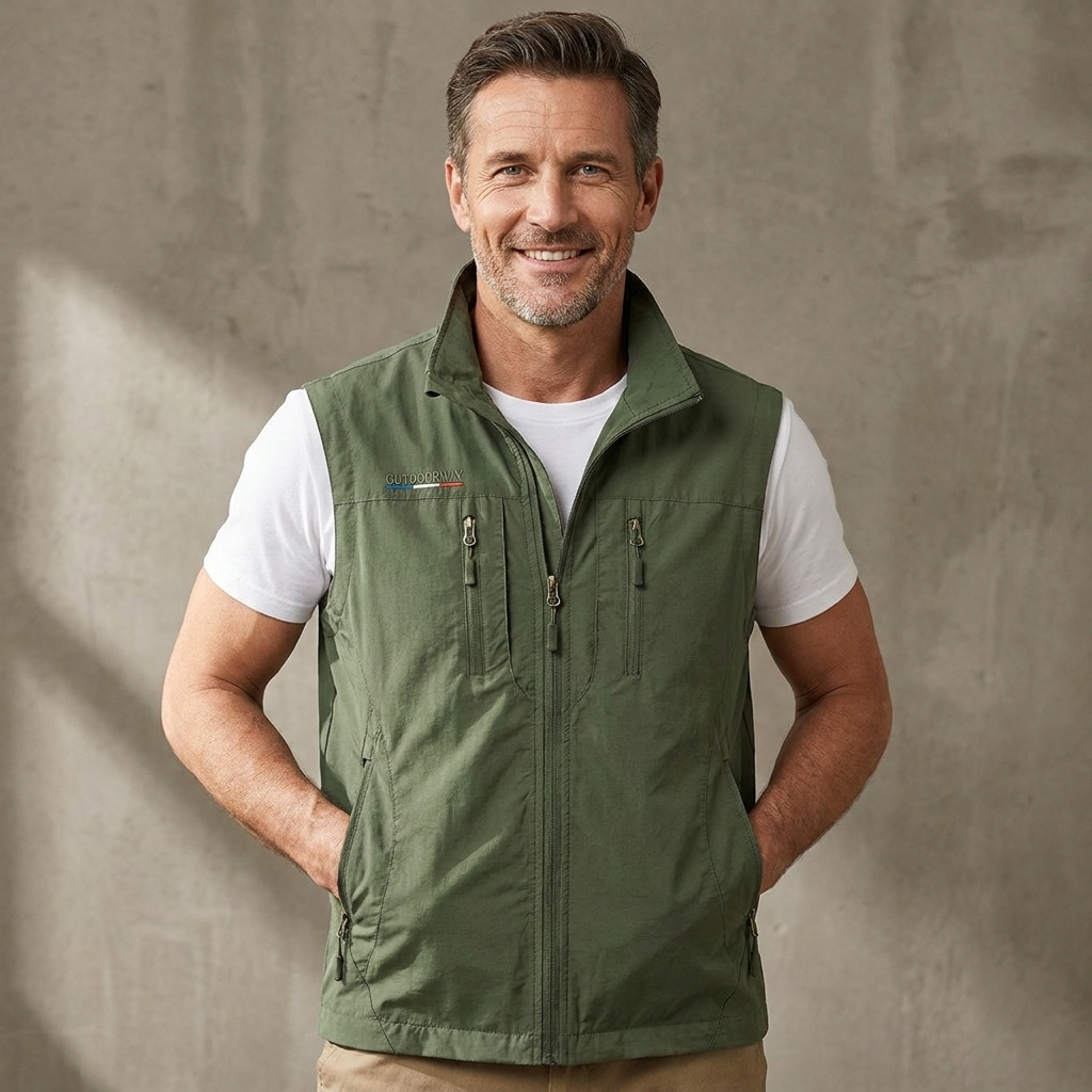 ALPINO – Men's Multi-Pocket Outdoor Vest