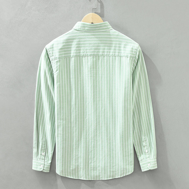 Jonas Striped Linen Shirt
