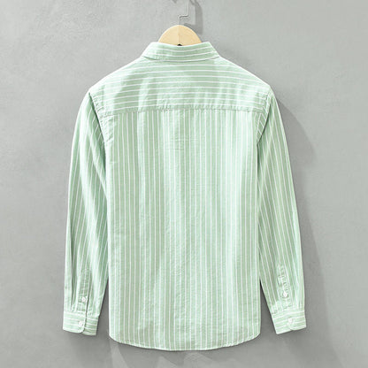 Jonas Striped Linen Shirt