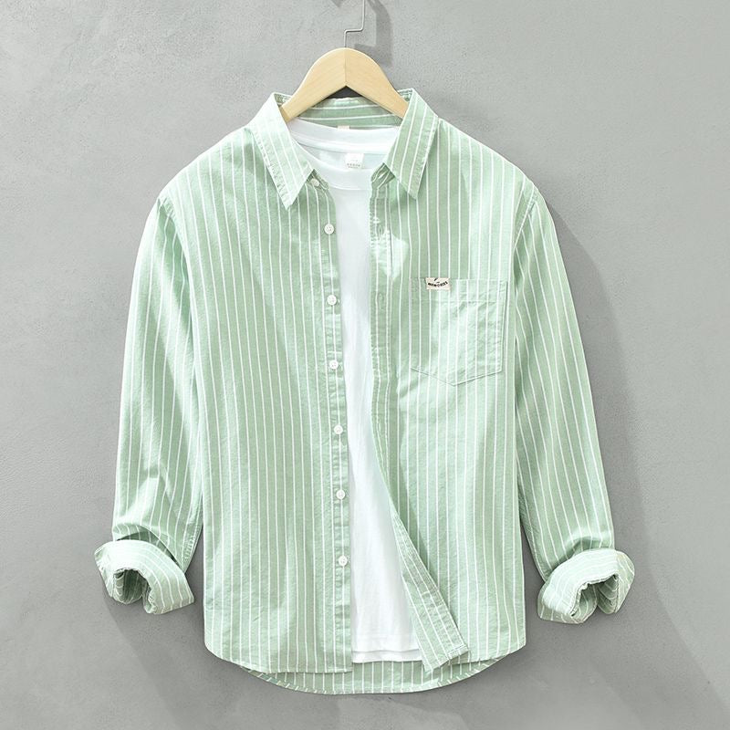 Jonas Striped Linen Shirt