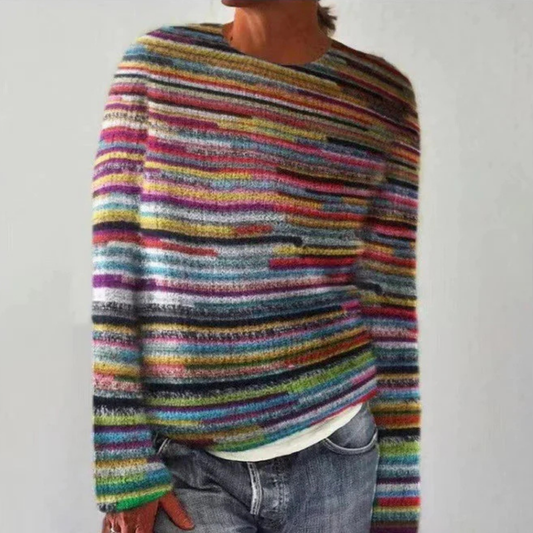 Dorota | Retro Scandinavian Knitted Sweater