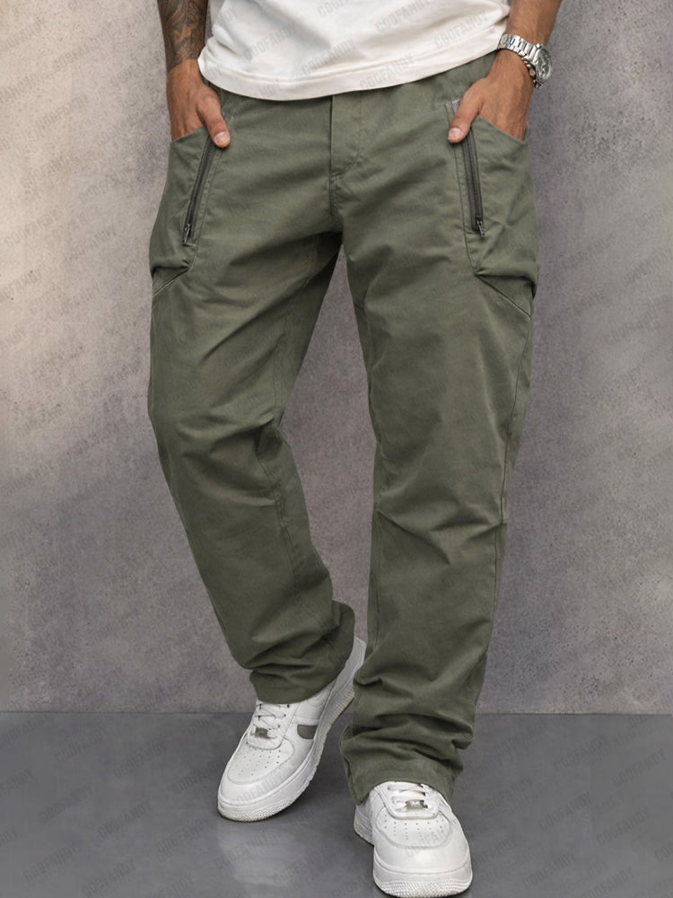 Mitch | Comfortable Cotton Cargo Pants