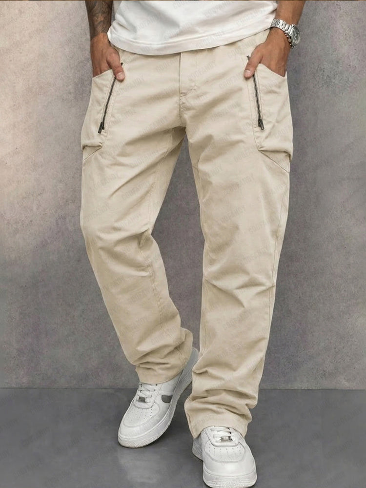 Mitch | Comfortable Cotton Cargo Pants