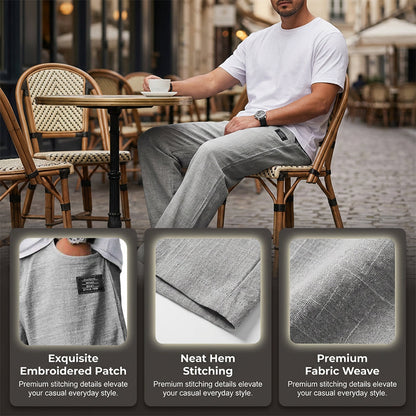 Gary | Lightweight Straight-Leg Trousers